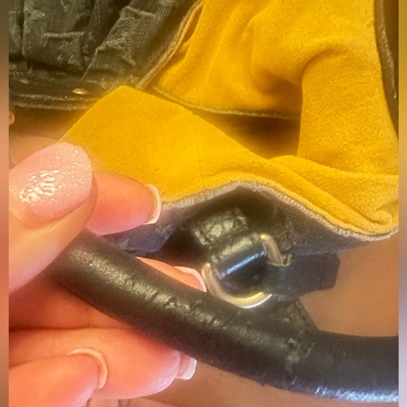 Louis Vuitton Black Denim Mahina XL Hobo Bag - Picture 3 of 13